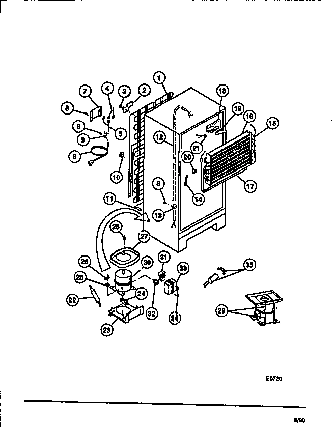 05 - COMPRESSOR, CONDENSER, EVAPORATOR