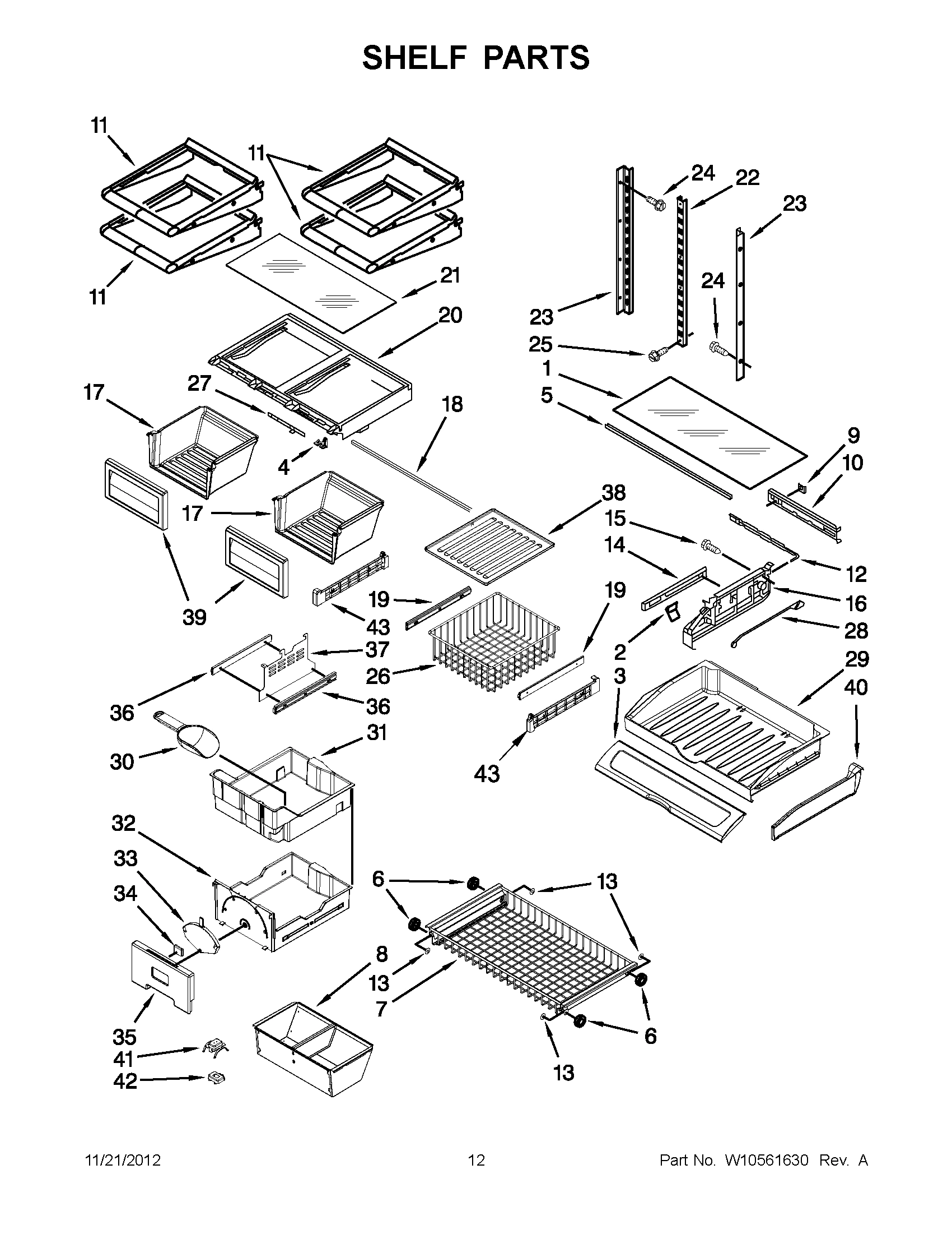06 - SHELF PARTS