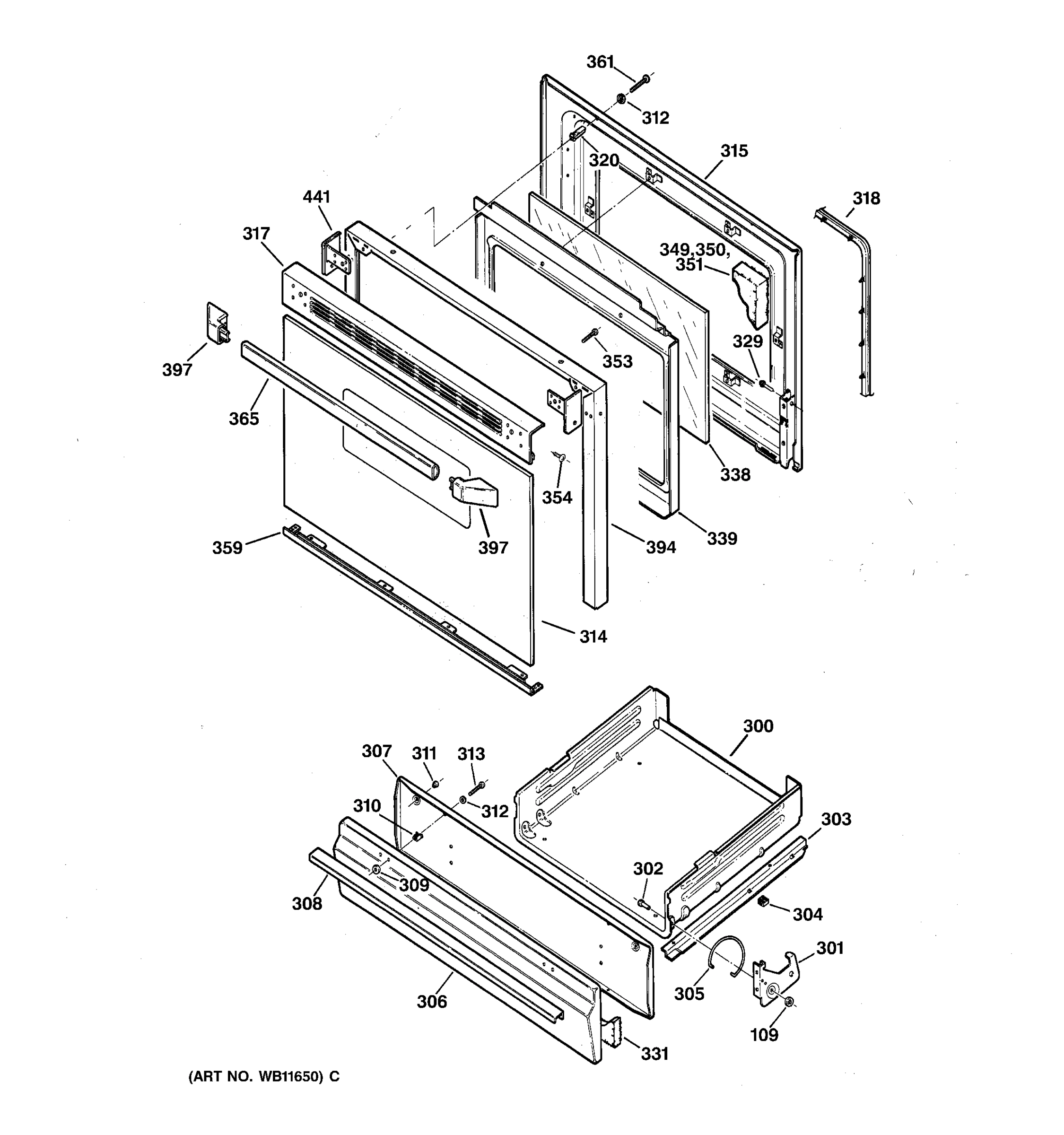 DOOR & DRAWER PARTS