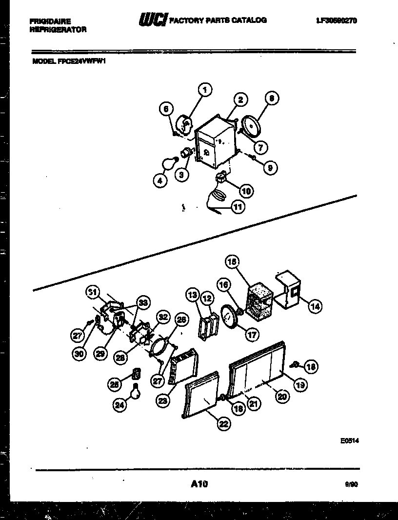 06 - REFRIGERATOR CONTROL ASSEMBLY, DAMP
