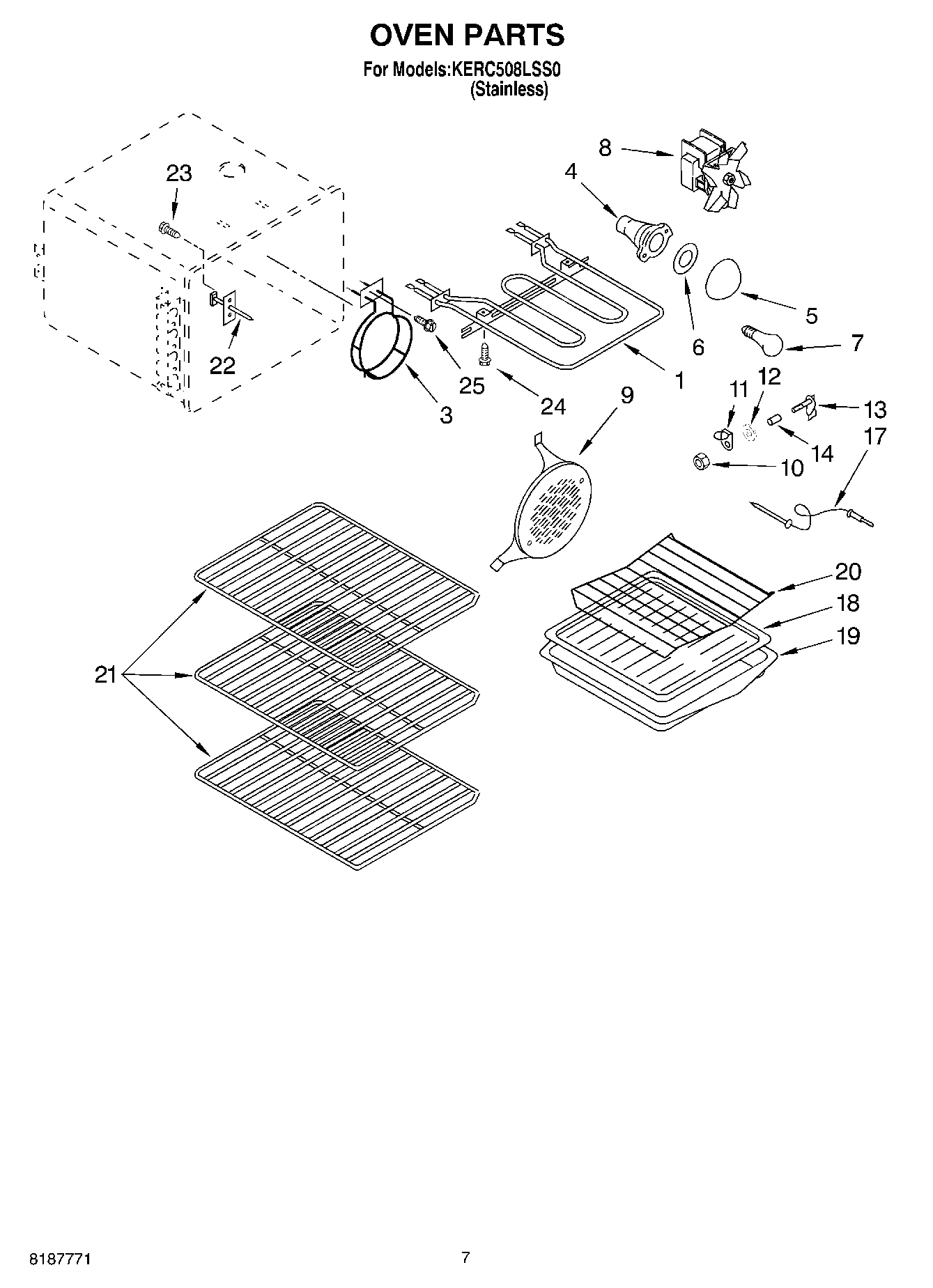 05 - OVEN PARTS