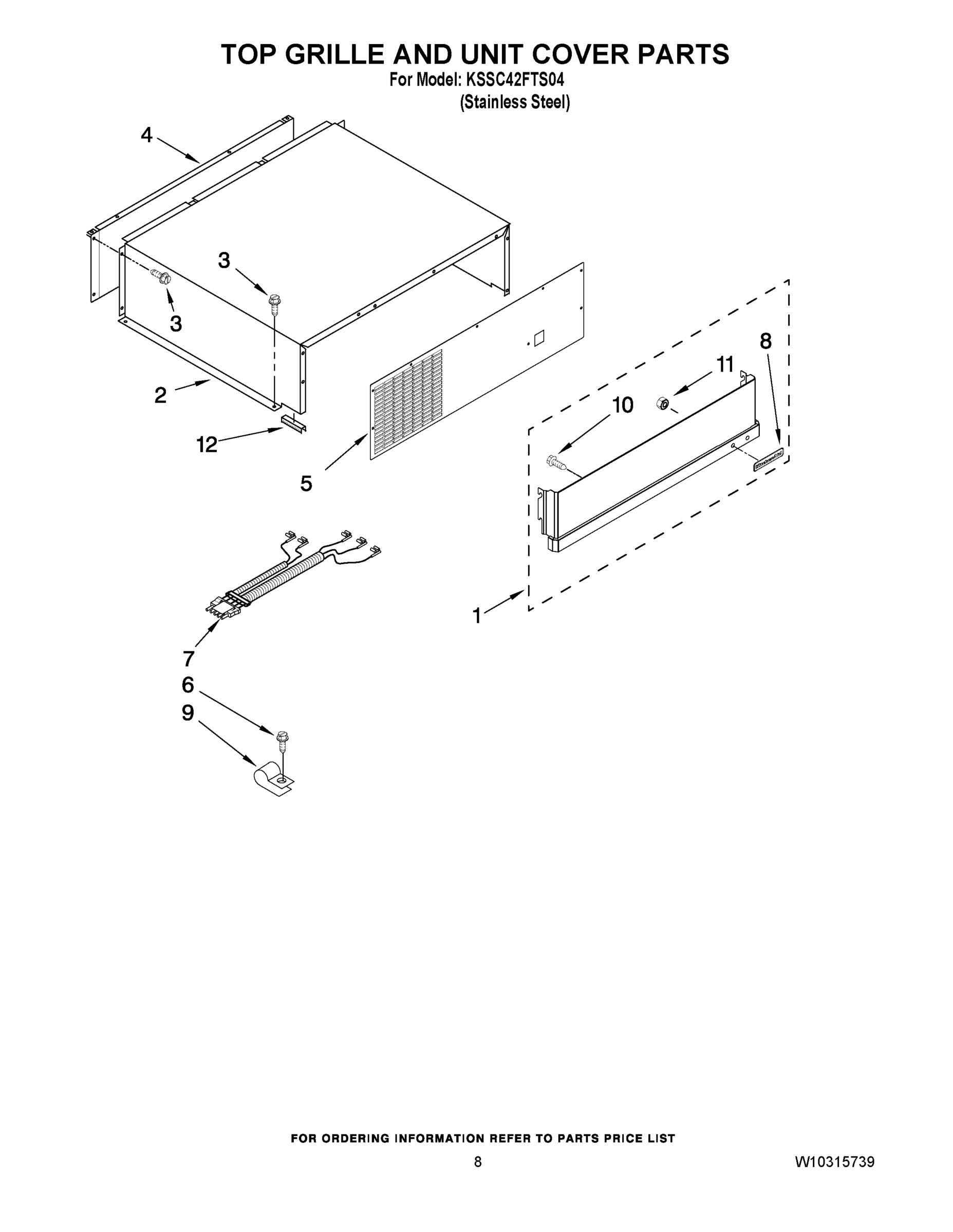 06 - TOP GRILLE AND UNIT COVER PARTS