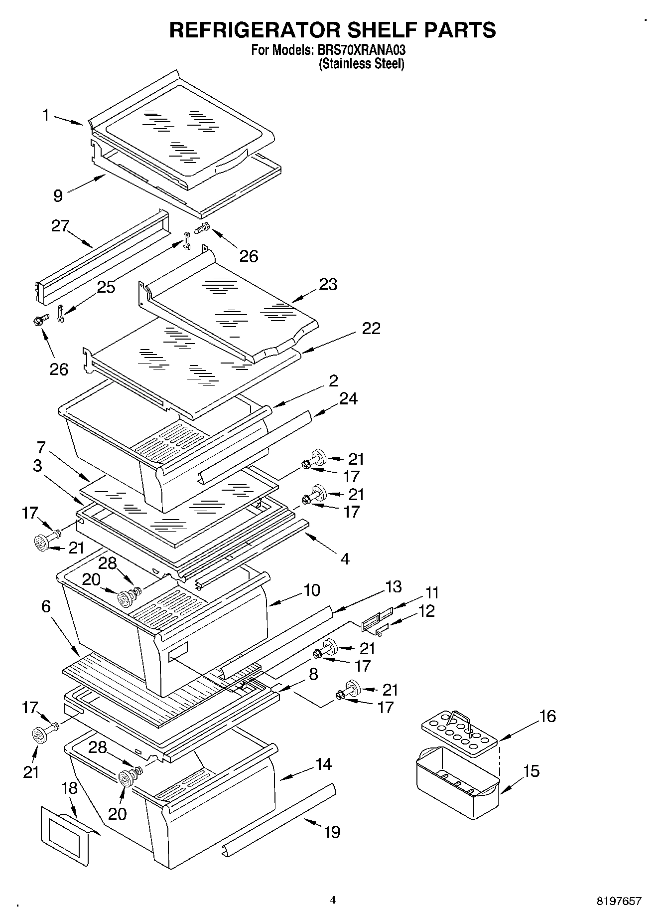 03 - REFRIGERATOR SHELF