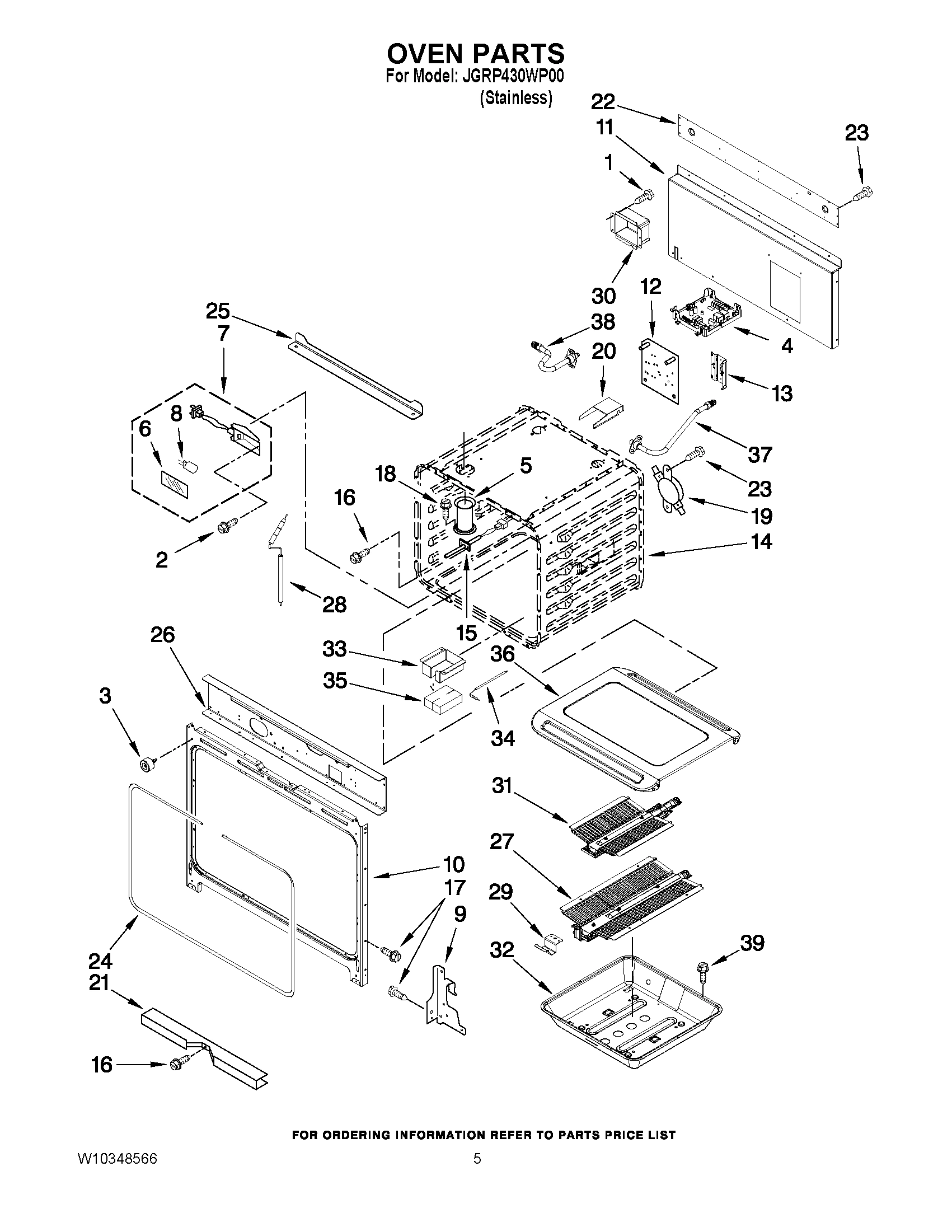 03 - OVEN PARTS