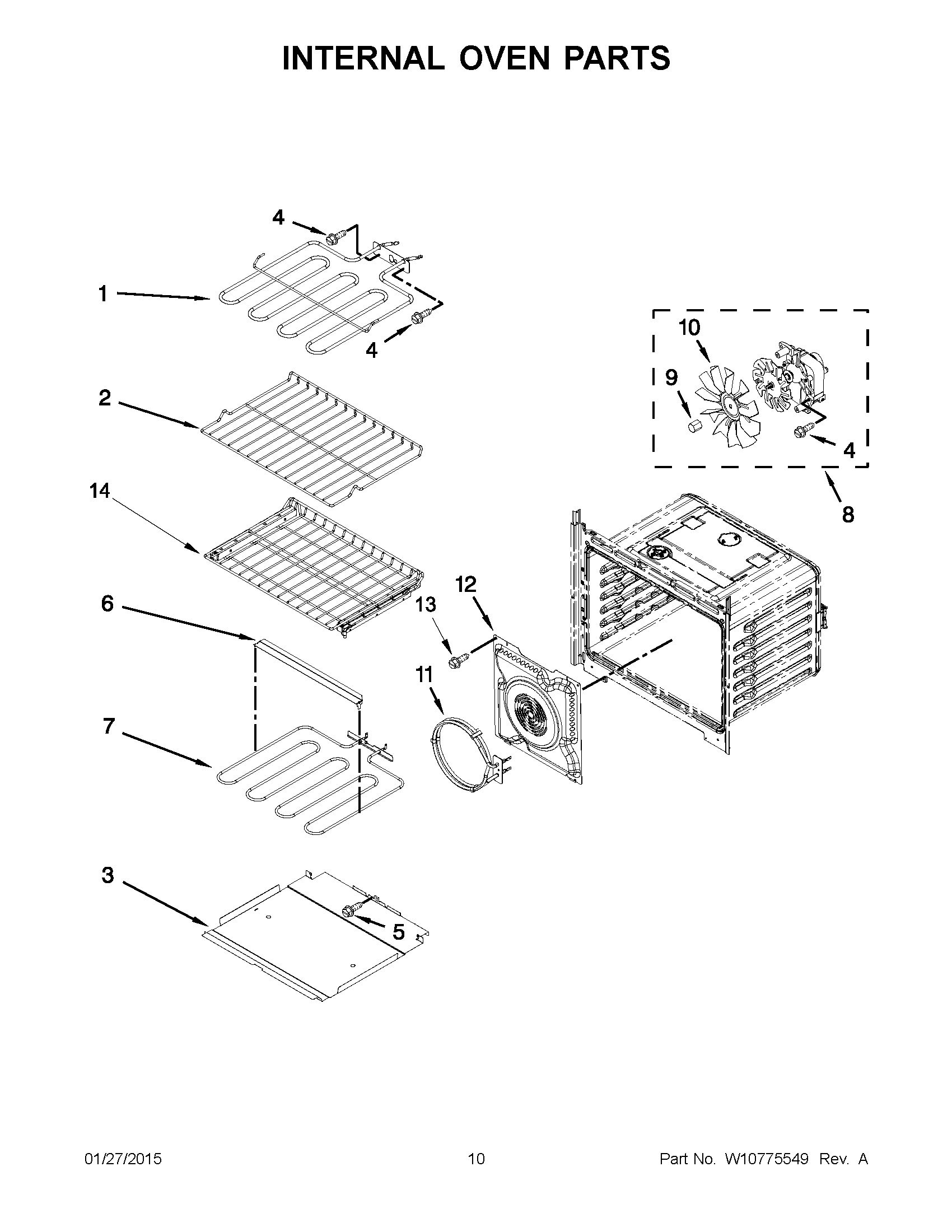 06 - INTERNAL OVEN PARTS