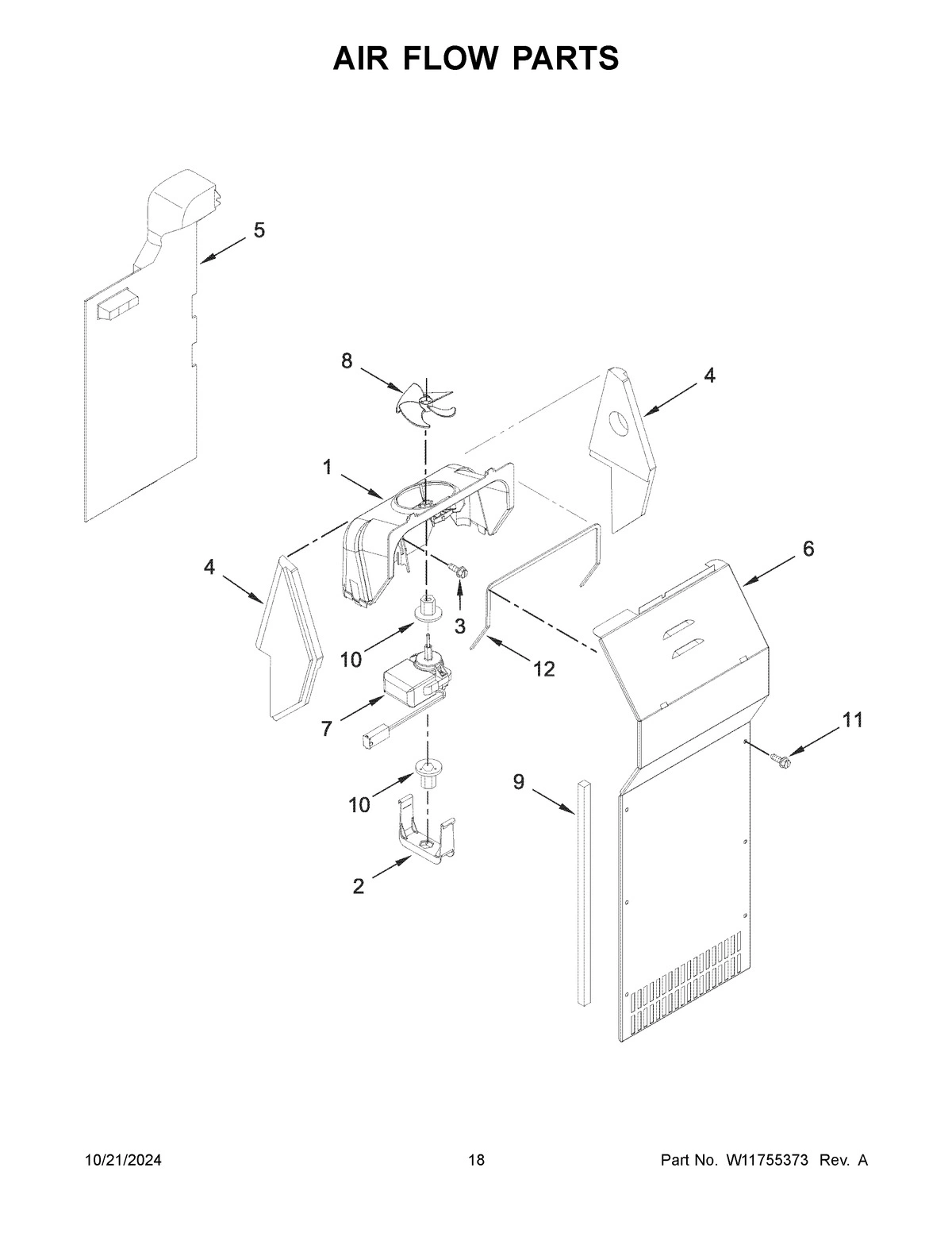10 - AIR FLOW PARTS