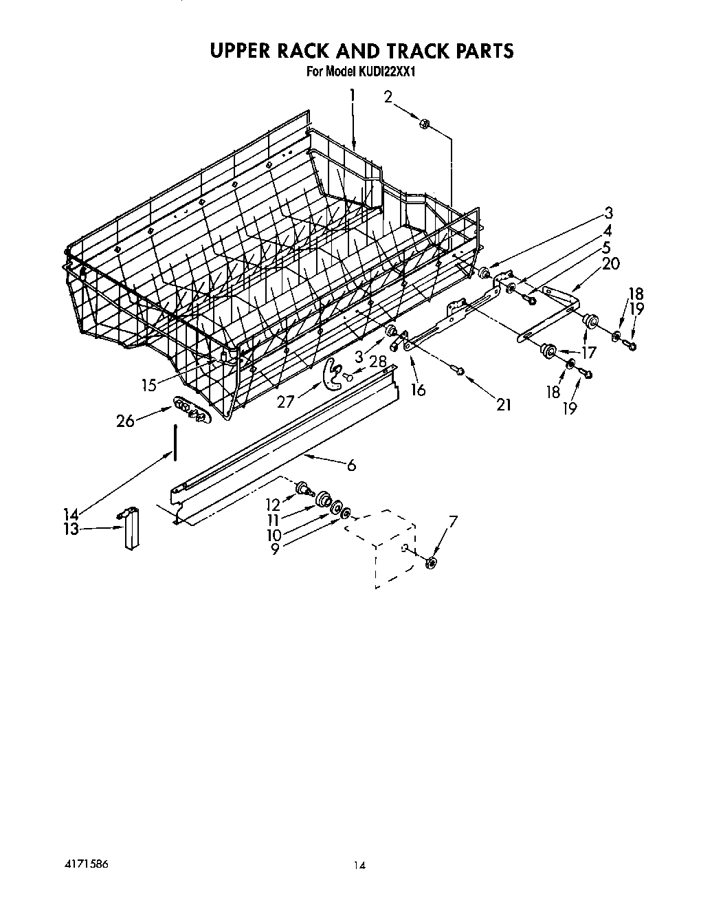 11 - UPPER RACK AND TRACK