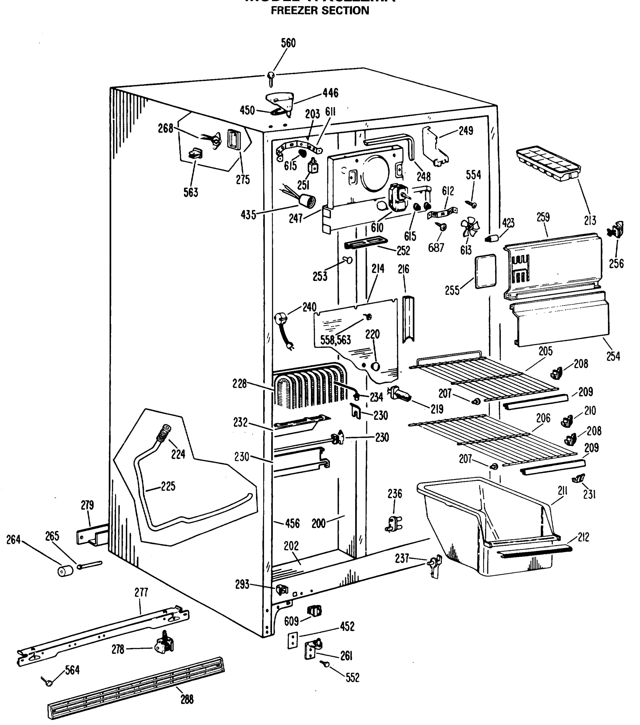FREEZER SECTION