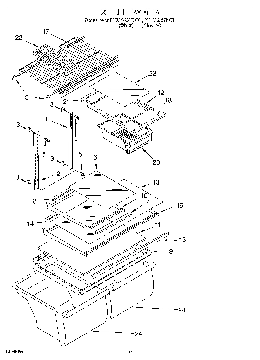 05 - SHELF, LIT/OPTIONAL
