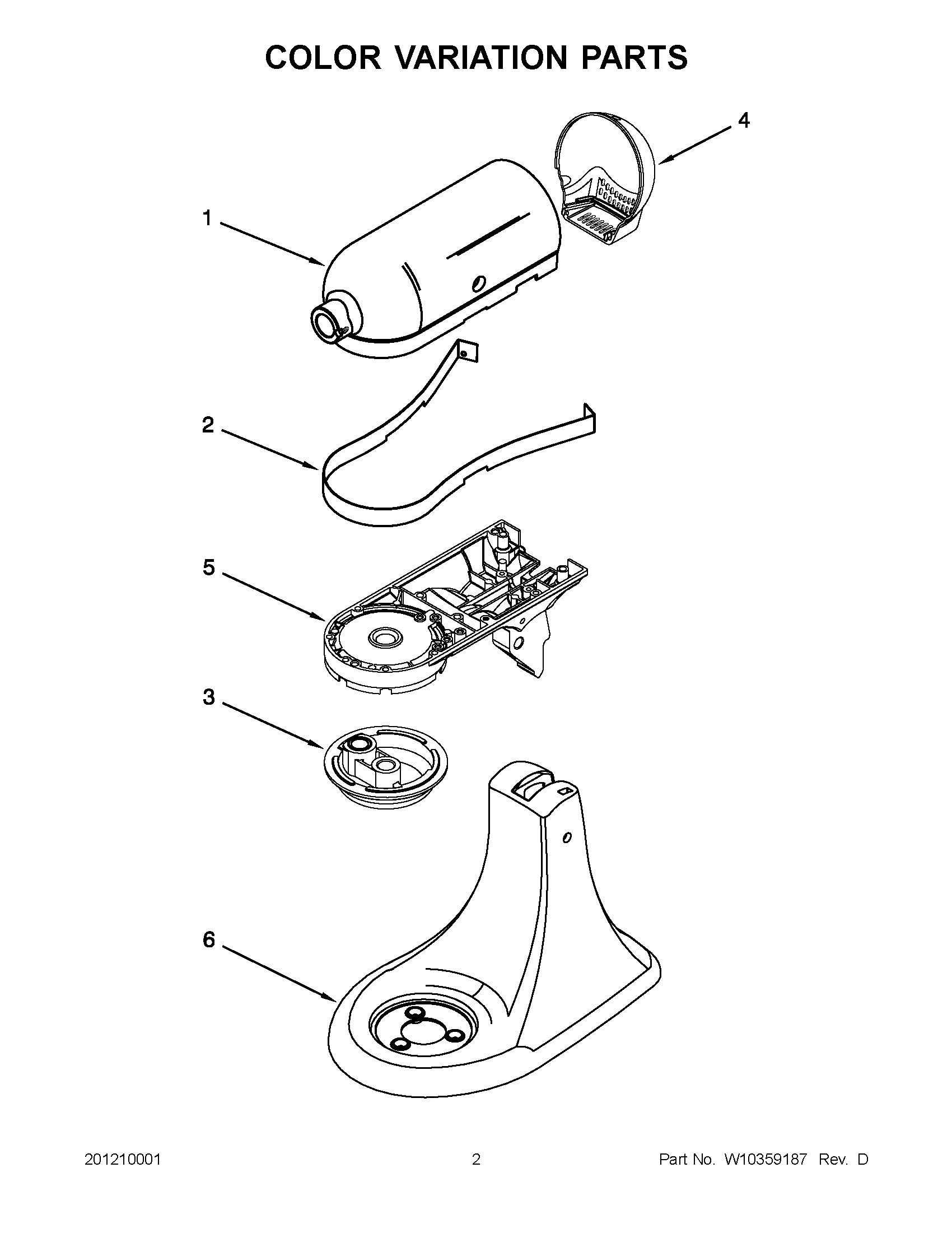 01 - COLOR VARIATION PARTS