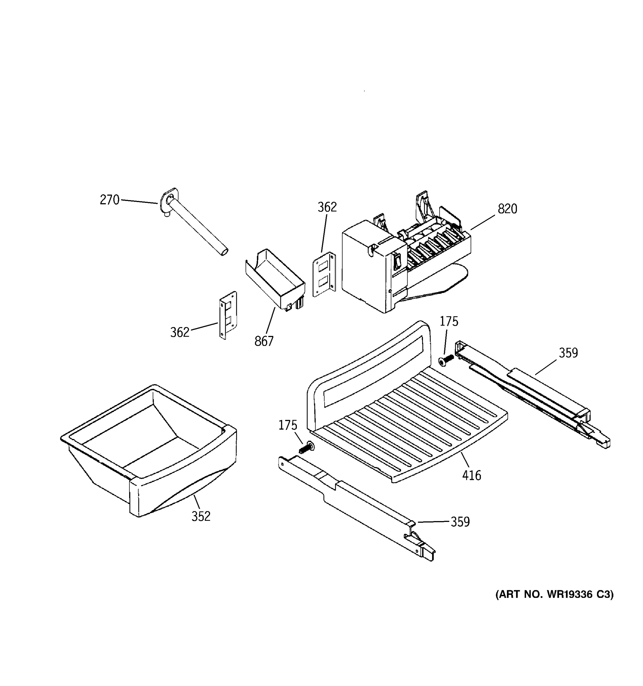 ICE MAKER & DISPENSER