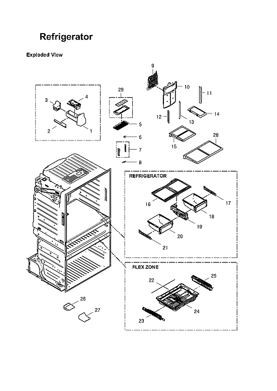 Refrigerator Parts
