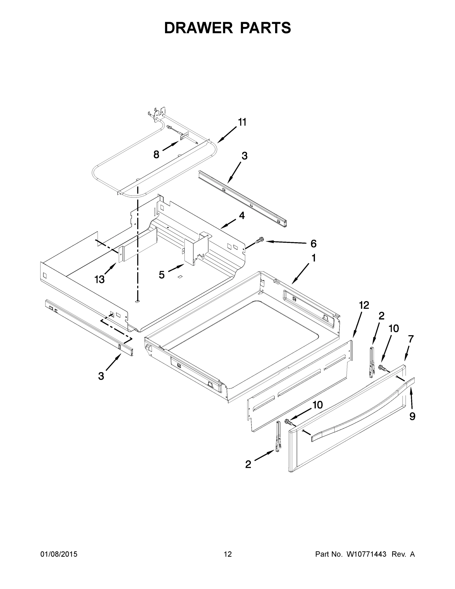 07 - DRAWER PARTS