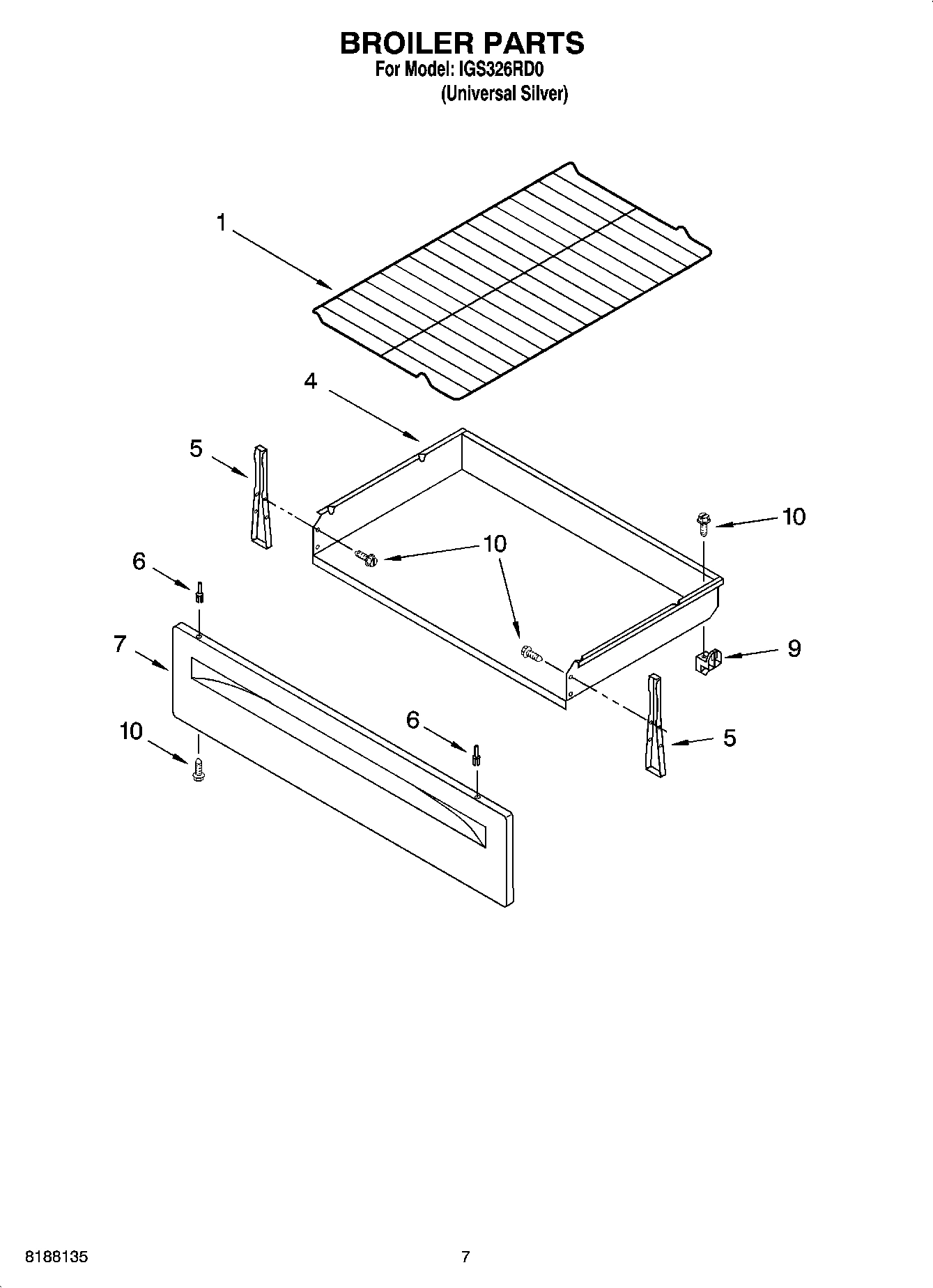 05 - BROILER PARTS