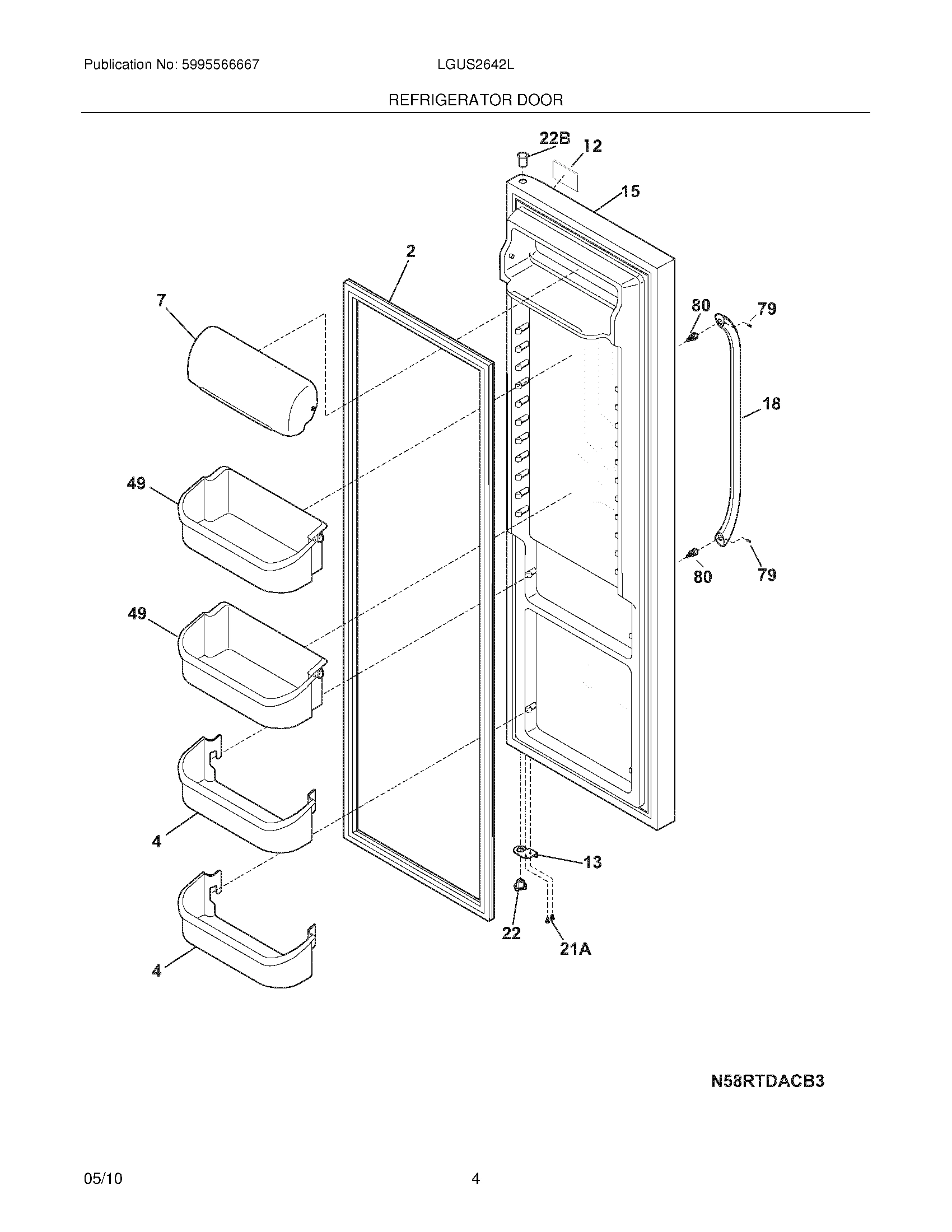 05 - REFRIGERATOR DOOR