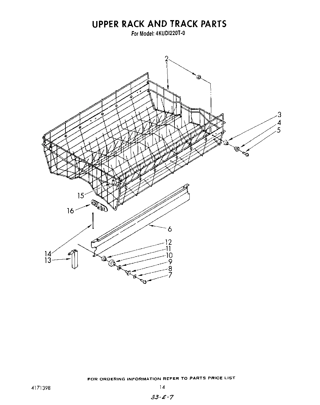 11 - UPPER RACK AND TRACK