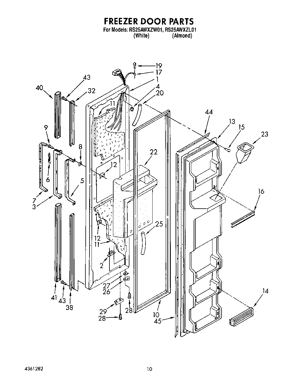 08 - FREEZER DOOR