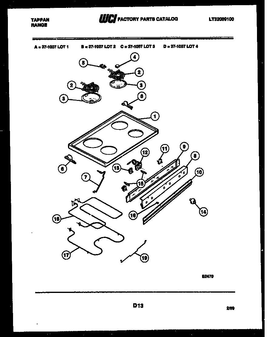 04 - COOKTOP, BROILER AND BACKGUARD