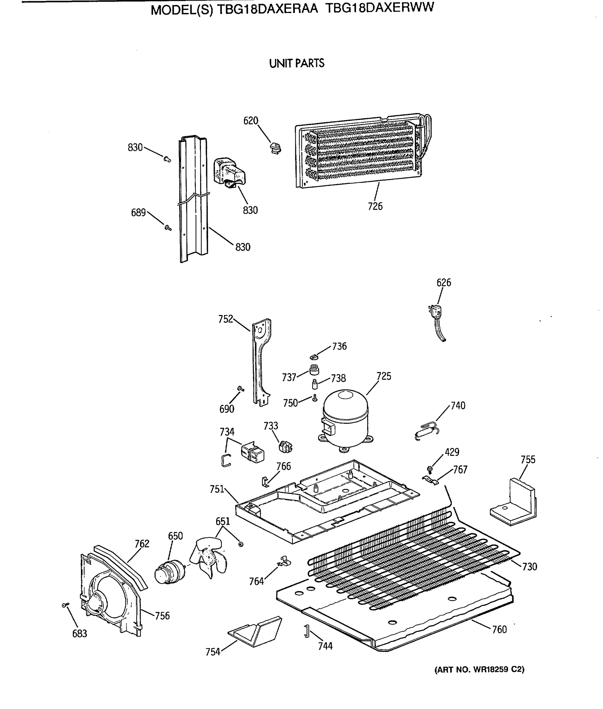 UNIT PARTS