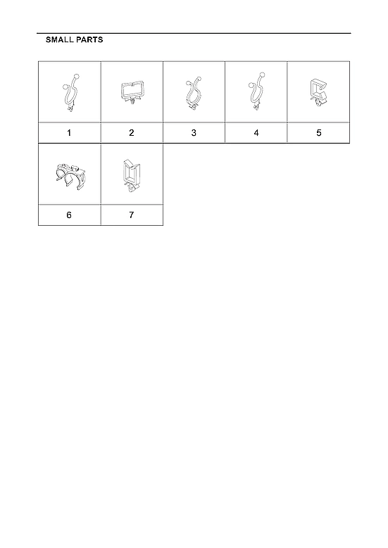 SMALL PARTS