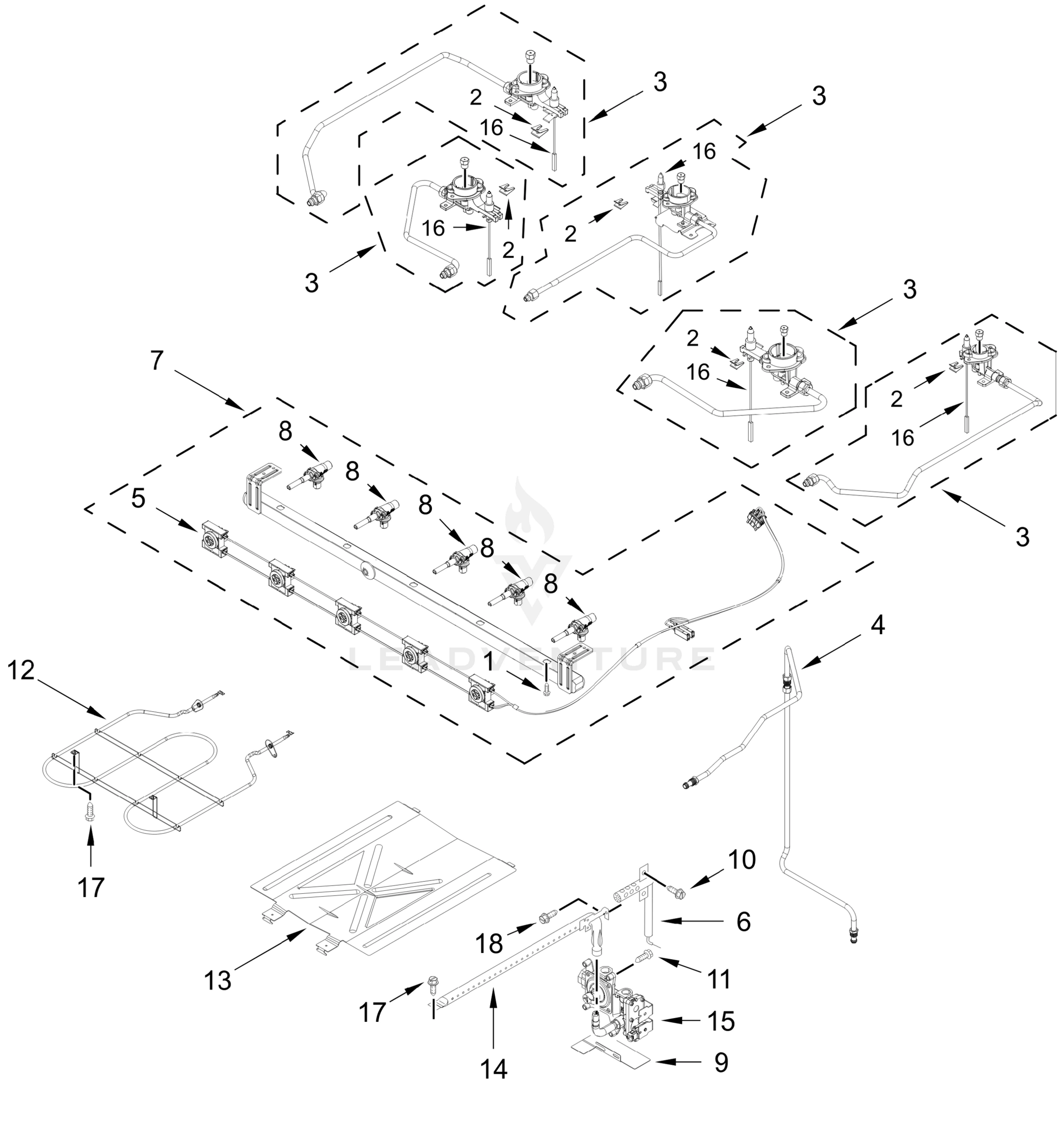 MANIFOLD PARTS