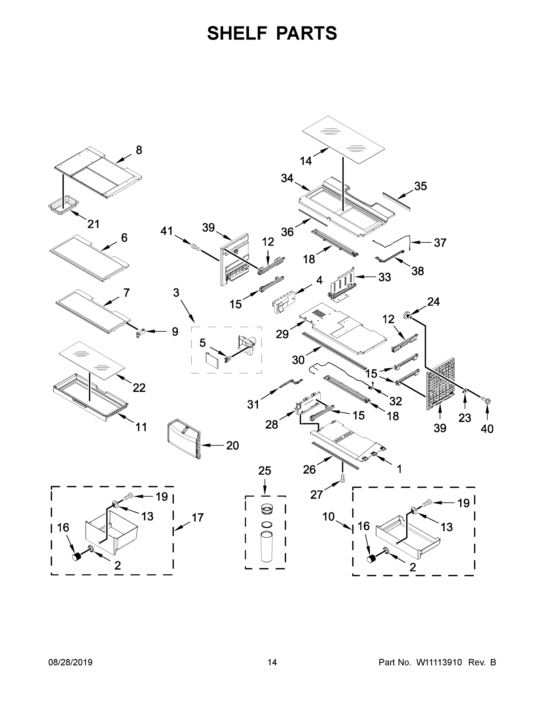 08 - SHELF PARTS
