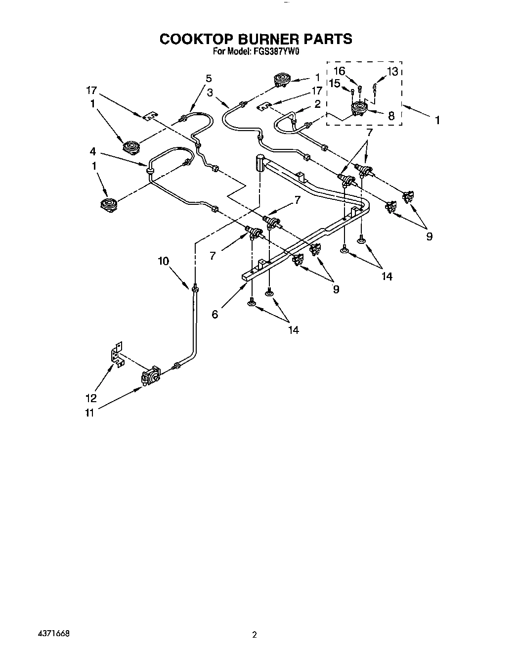 02 - COOKTOP BURNER