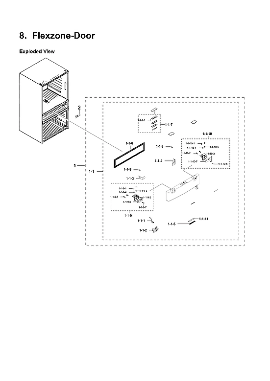Flexzone Door Parts