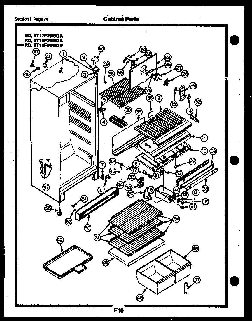 37 - CABINET PARTS