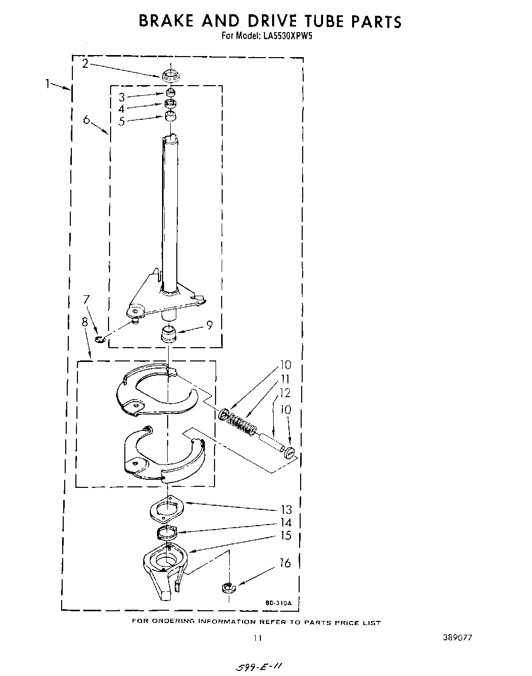 09 - BRAKE AND DRIVE TUBE