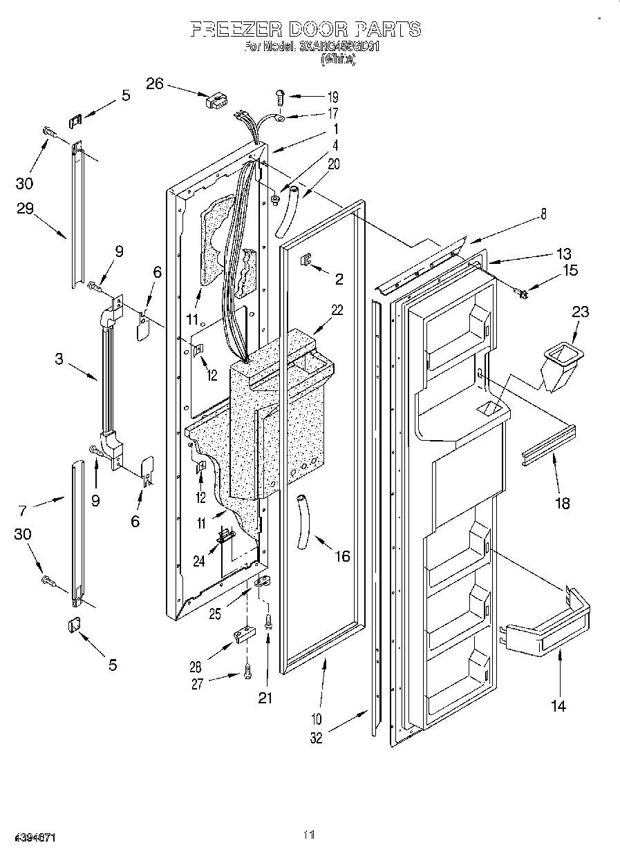 06 - FREEZER DOOR