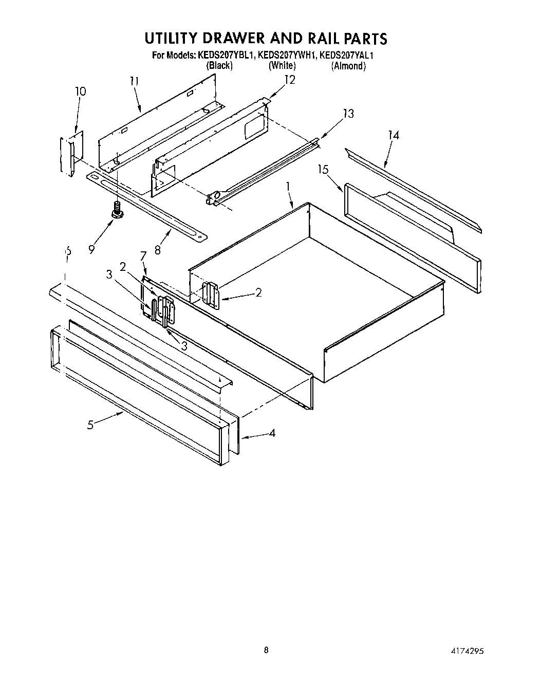 06 - UTILITY DRAWER AND RAIL
