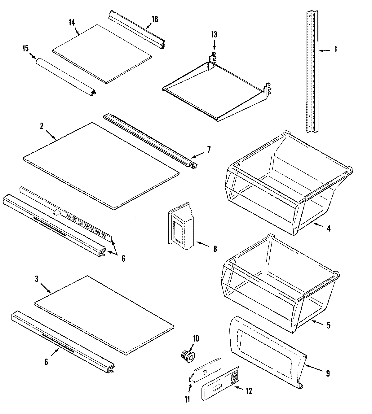 11 - SHELVES & ACCESSORIES