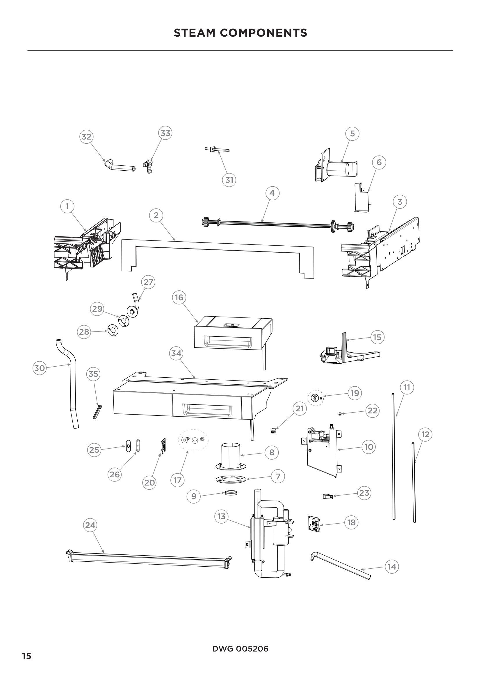 STEAM COMPONENTS