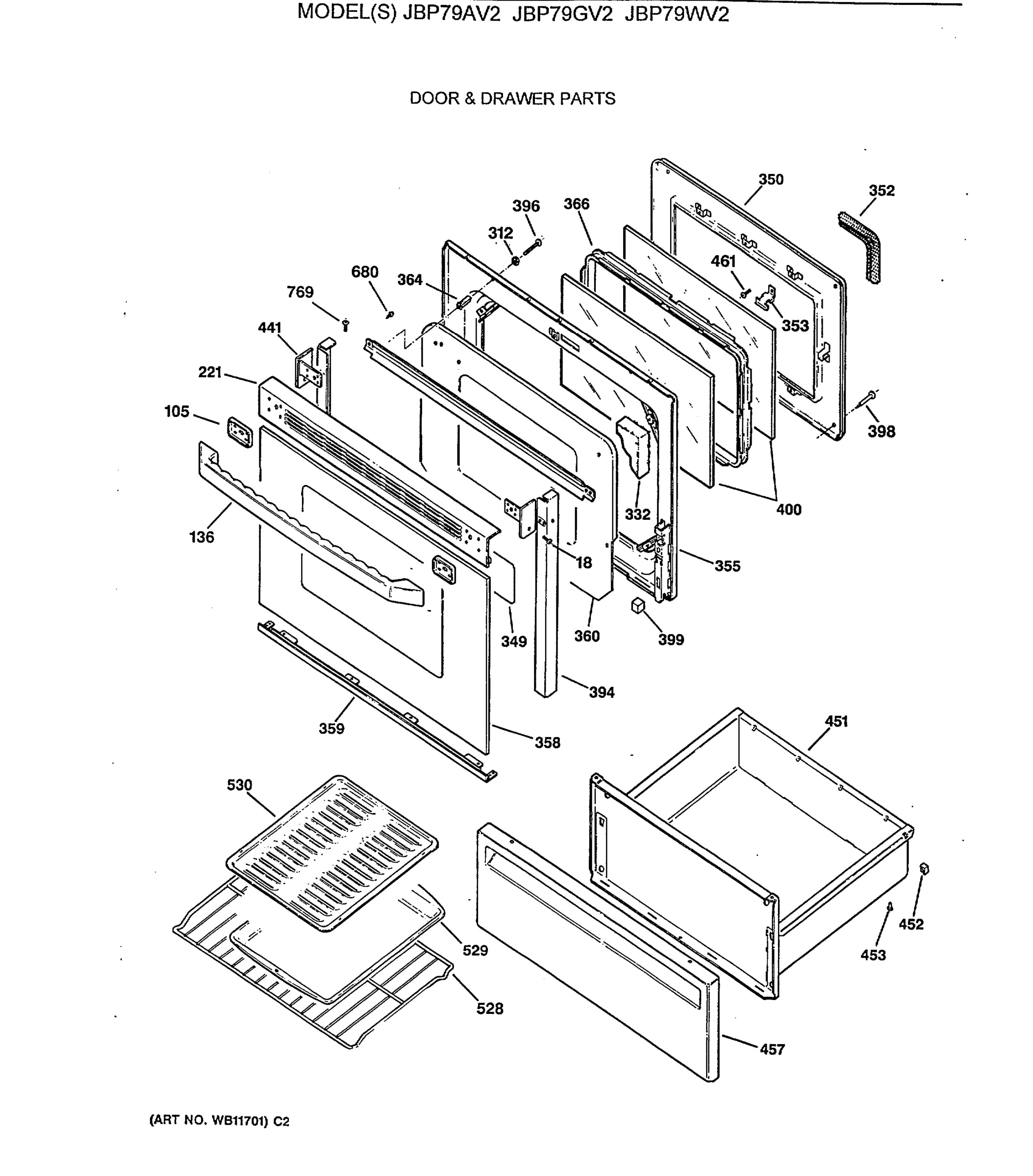 DOOR & DRAWER PARTS