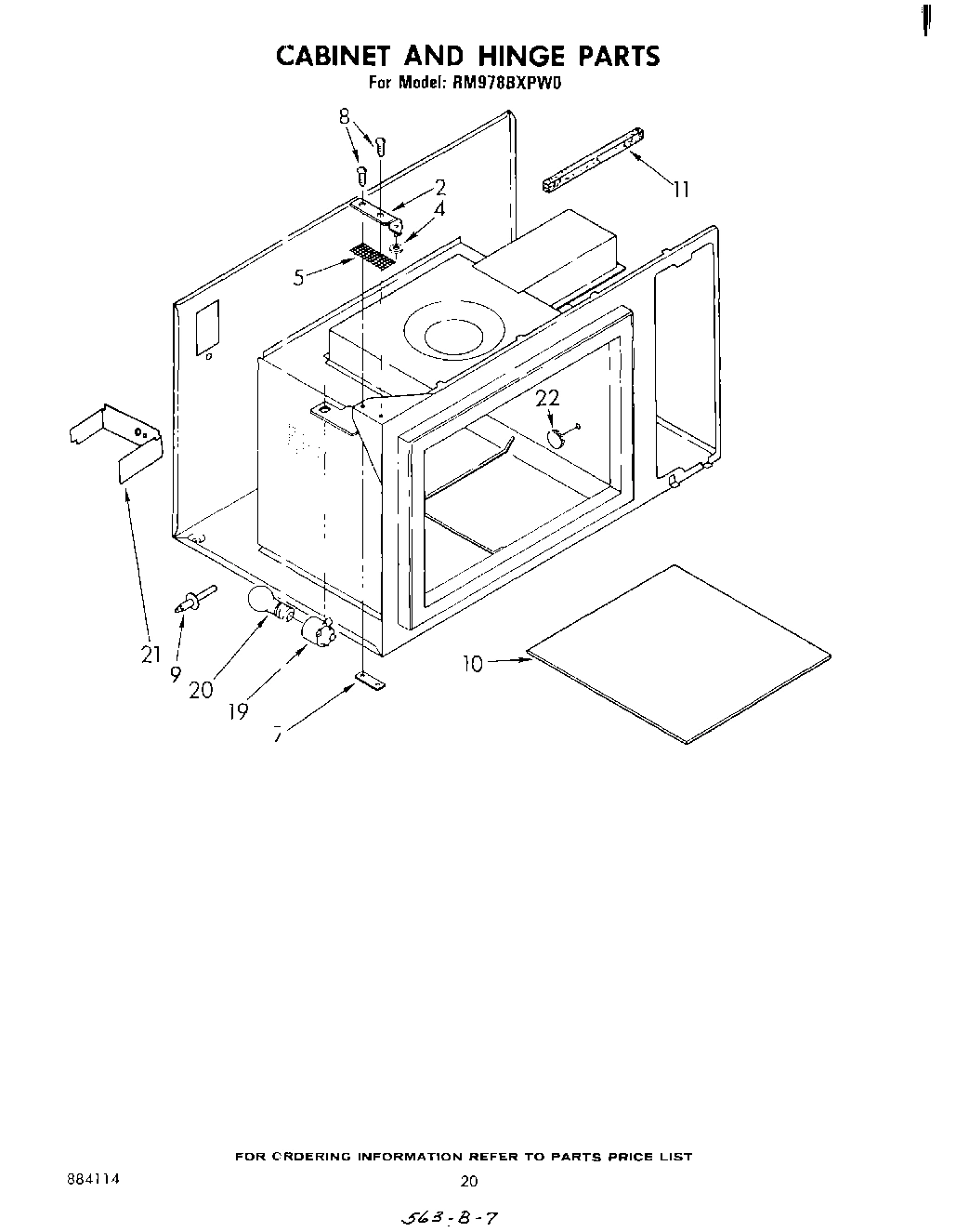 11 - CABINET AND HINGE , LITERATURE
