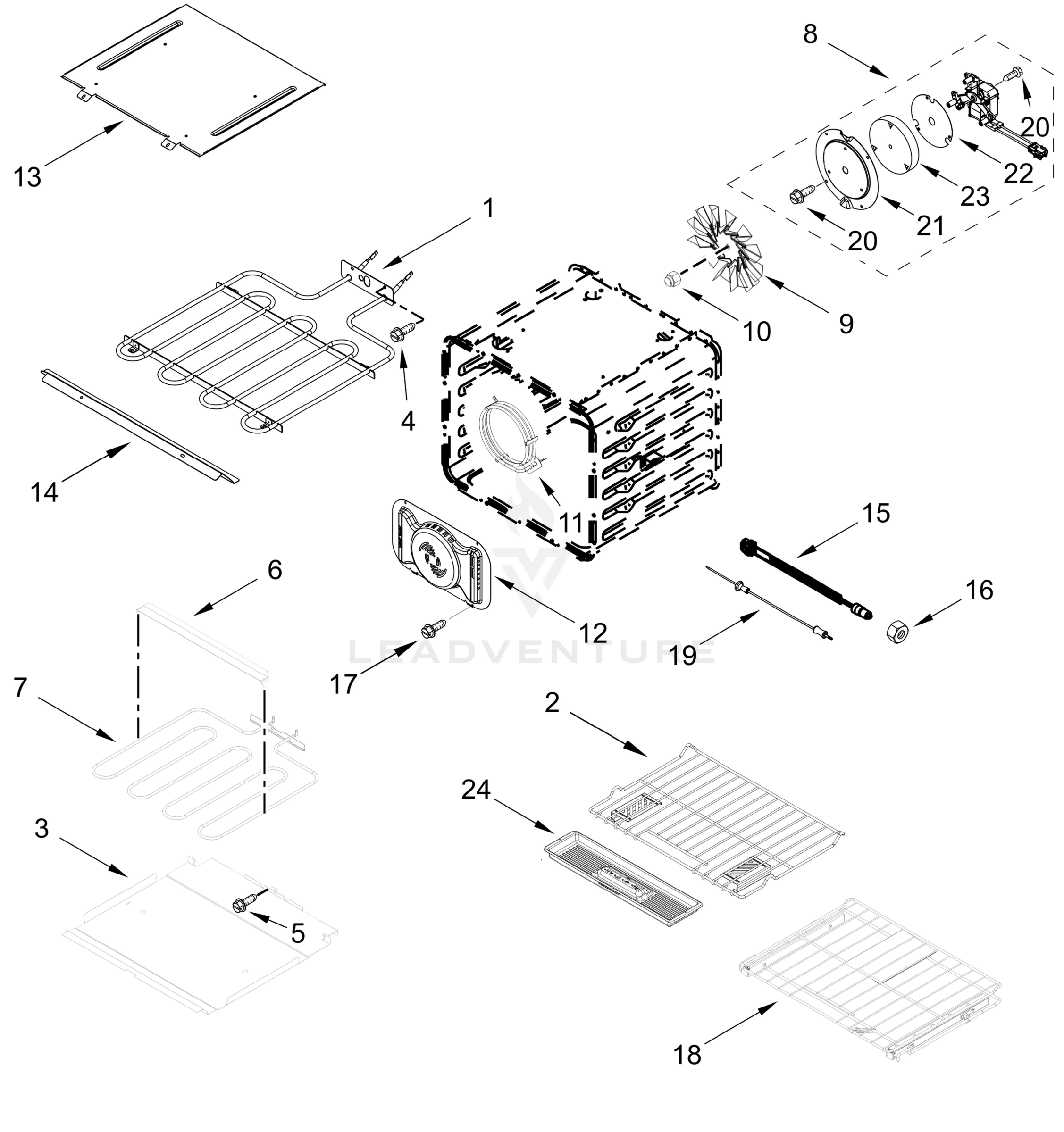 INTERNAL OVEN PARTS