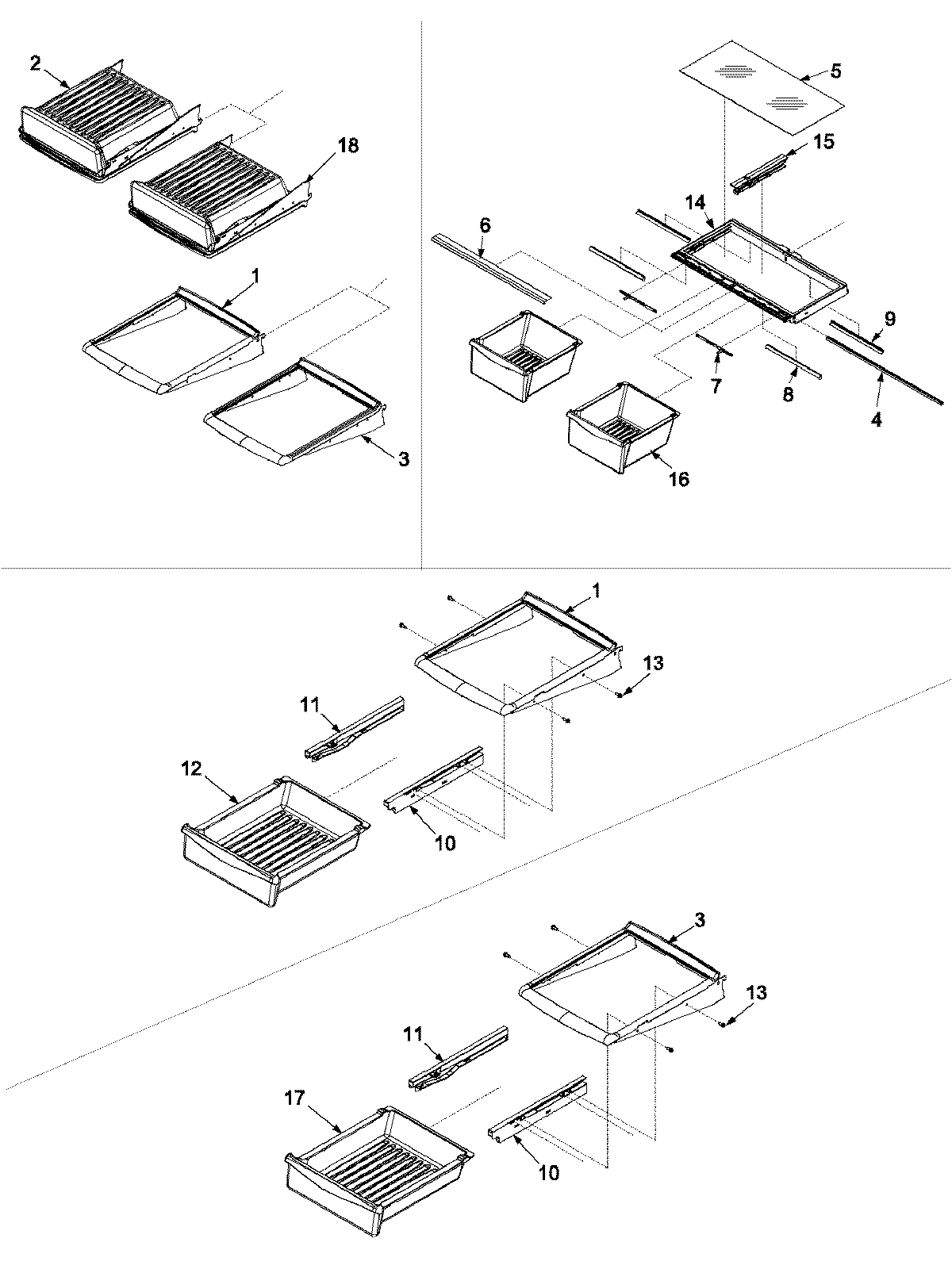 09 - REFRIGERATOR SHELVING