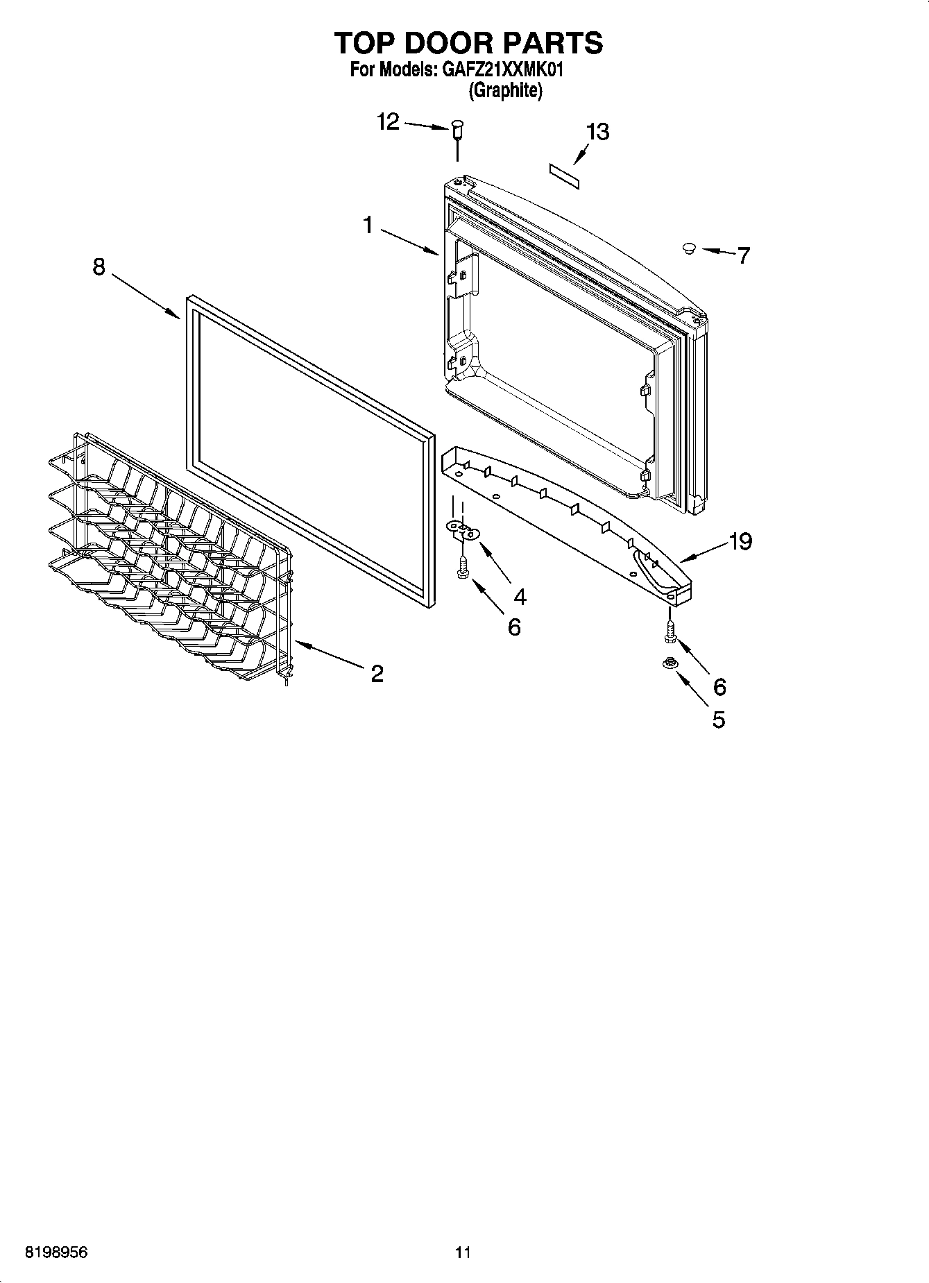 06 - TOP DOOR PARTS, OPTIONAL PARTS