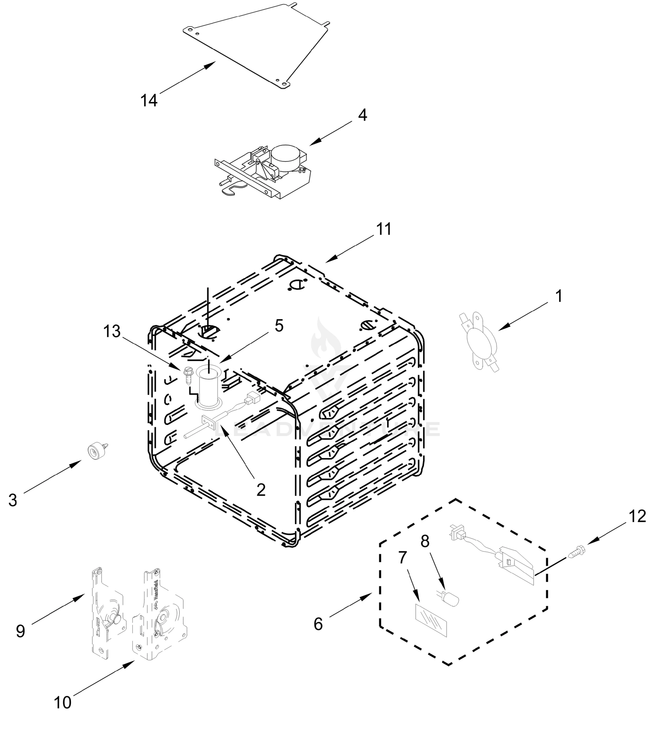 OVEN PARTS (30 In)