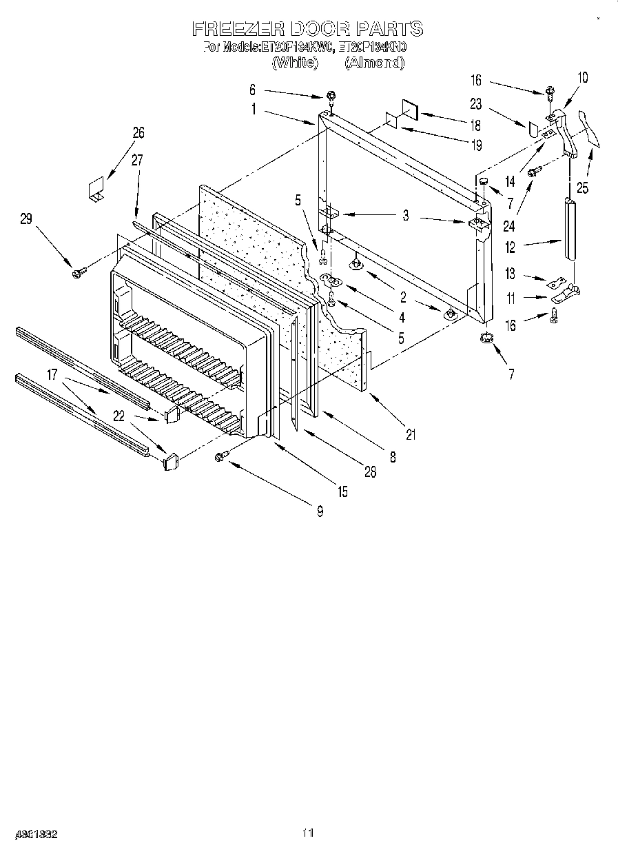 07 - FREEZER DOOR