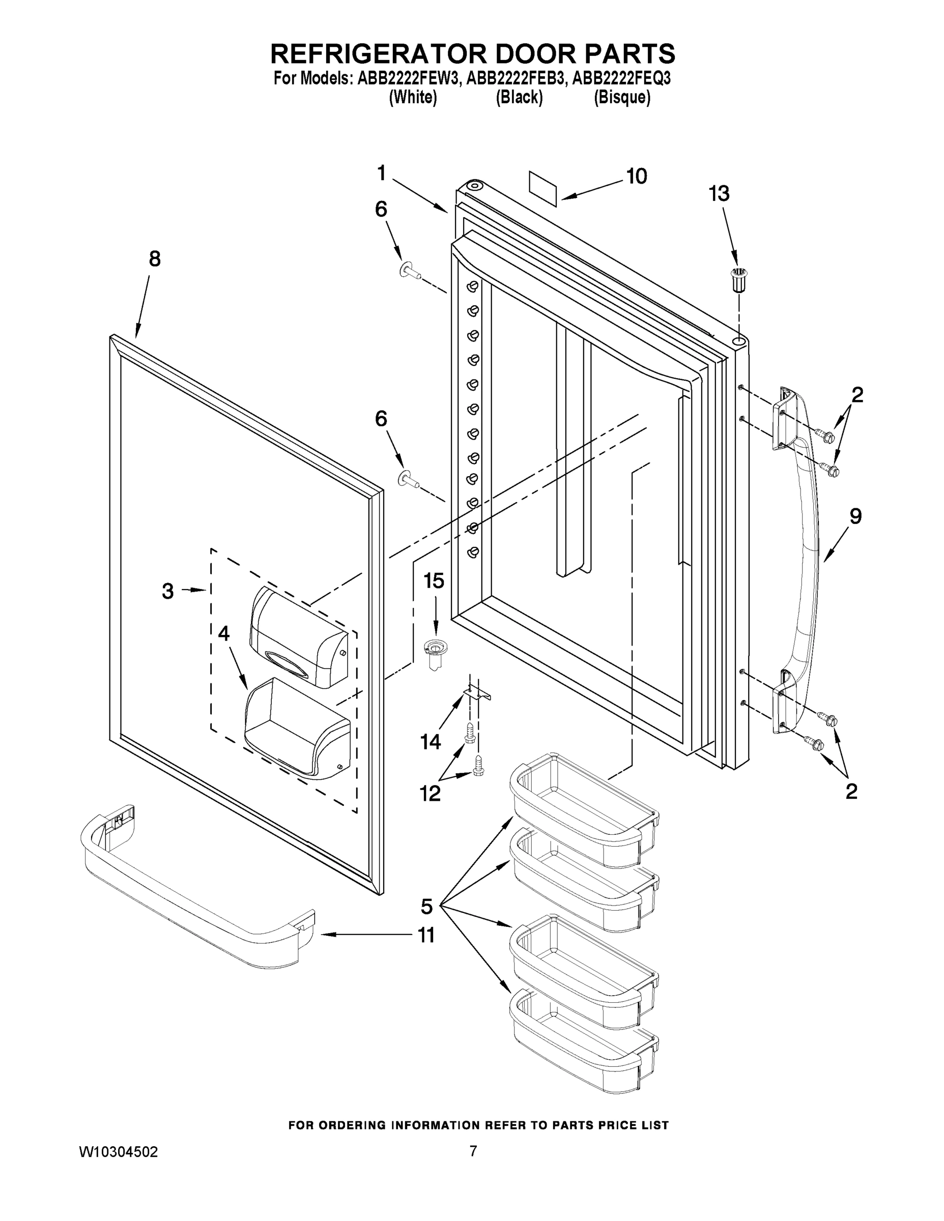 05 - REFRIGERATOR DOOR PARTS
