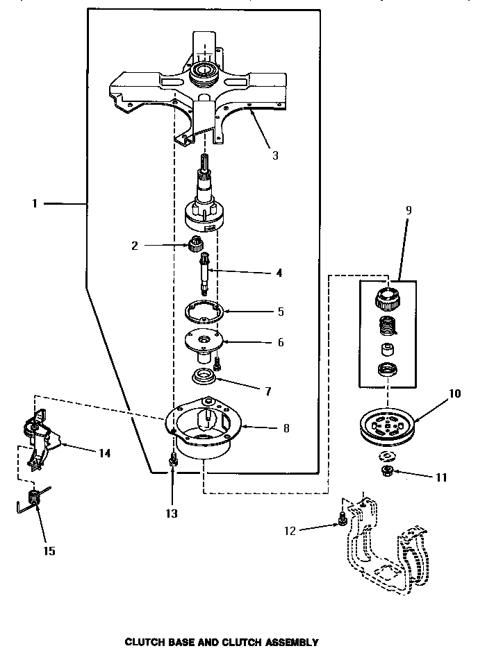 04 - CLUTCH BASE AND CLUTCH ASSY