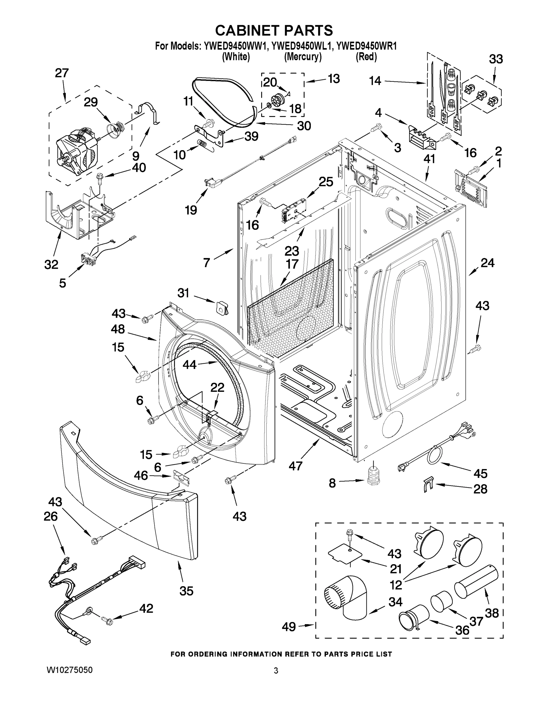 02 - CABINET PARTS
