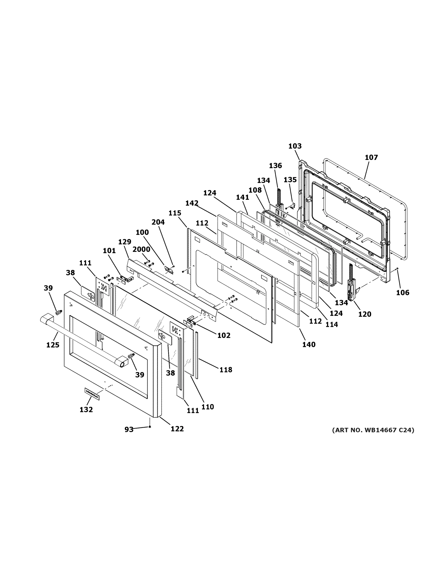 LARGE DOOR ASSEMBLY