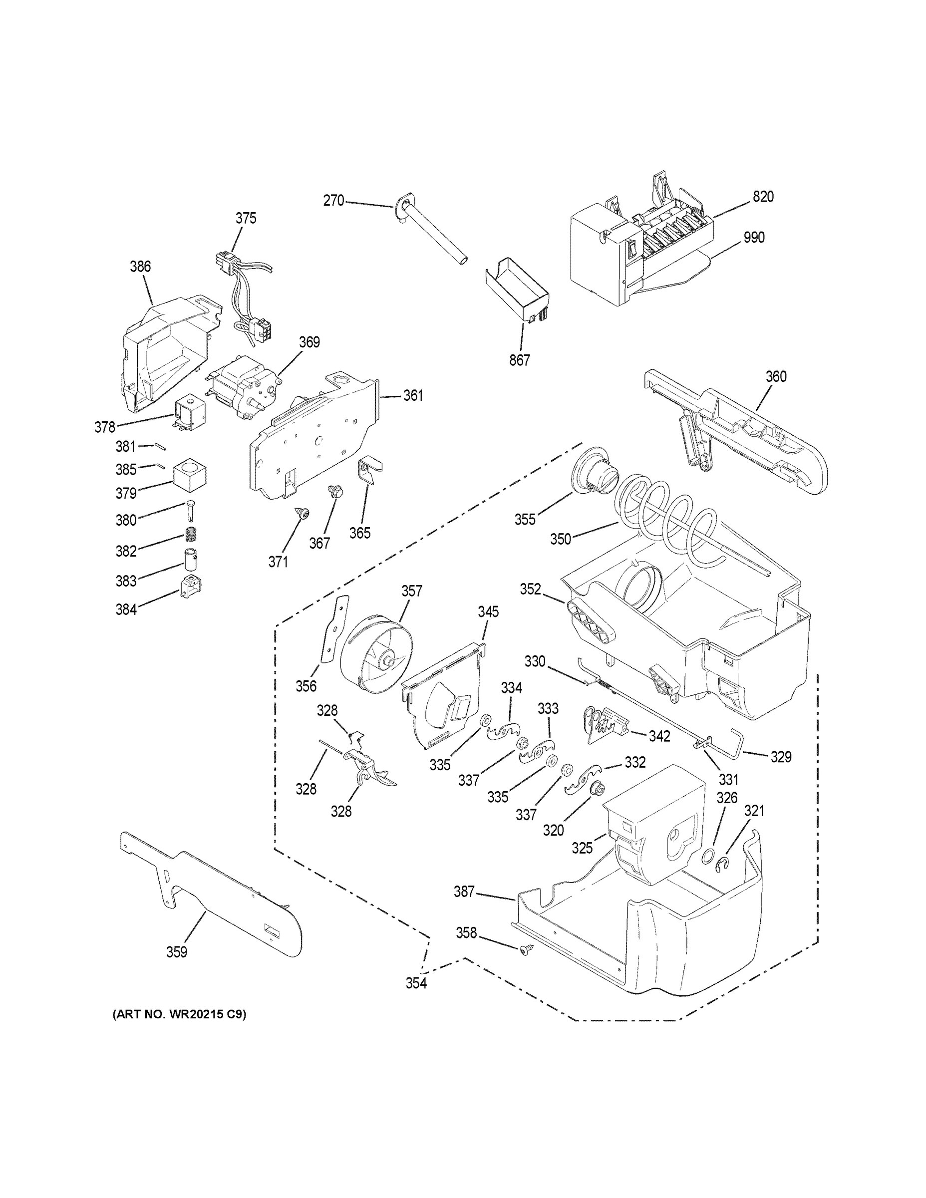 ICE MAKER & DISPENSER