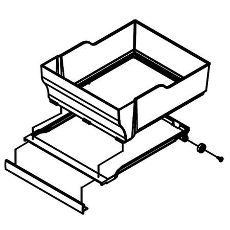 W10656450 Whirlpool Refrigerator Crisper Pan