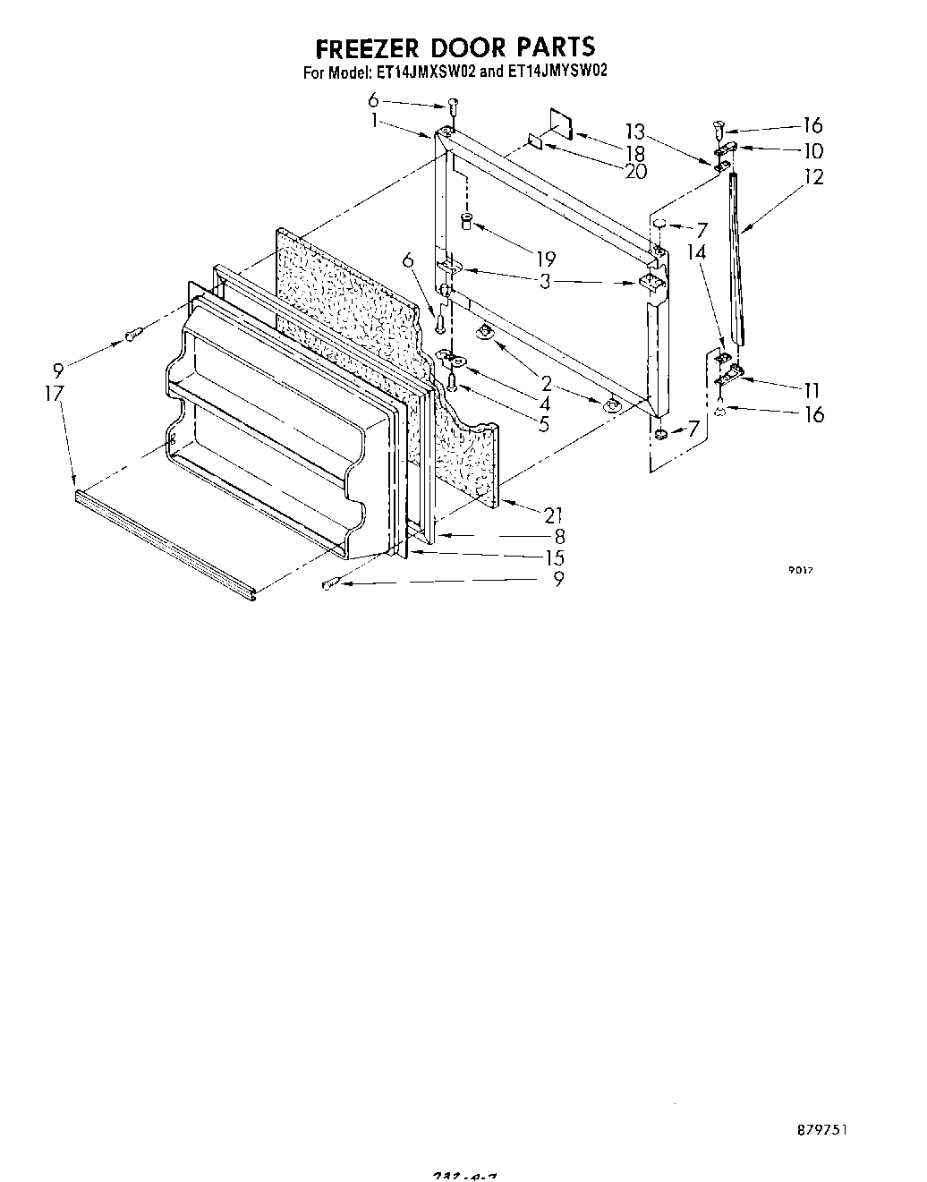 06 - FREEZER DOOR