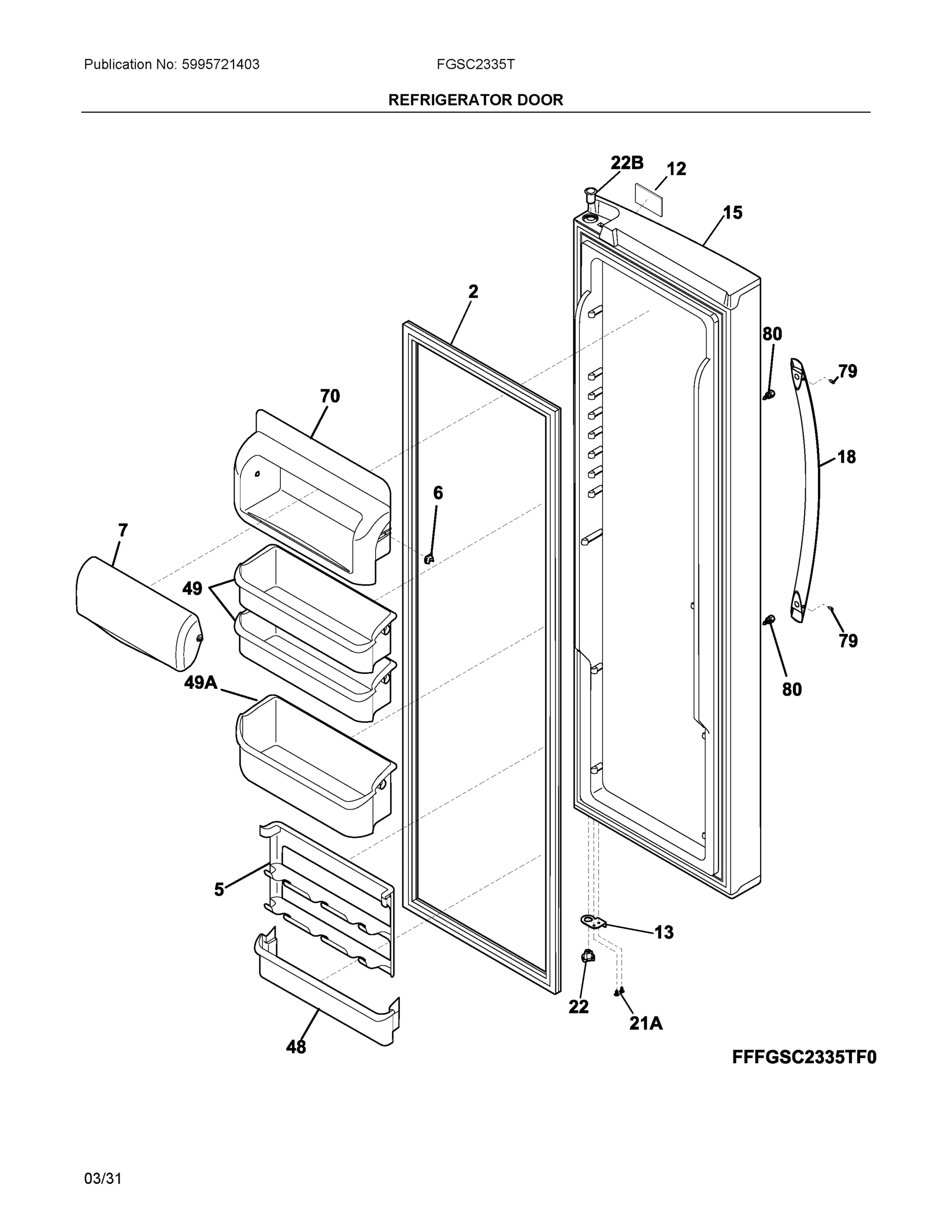 03 - REFRIGERATOR DOOR