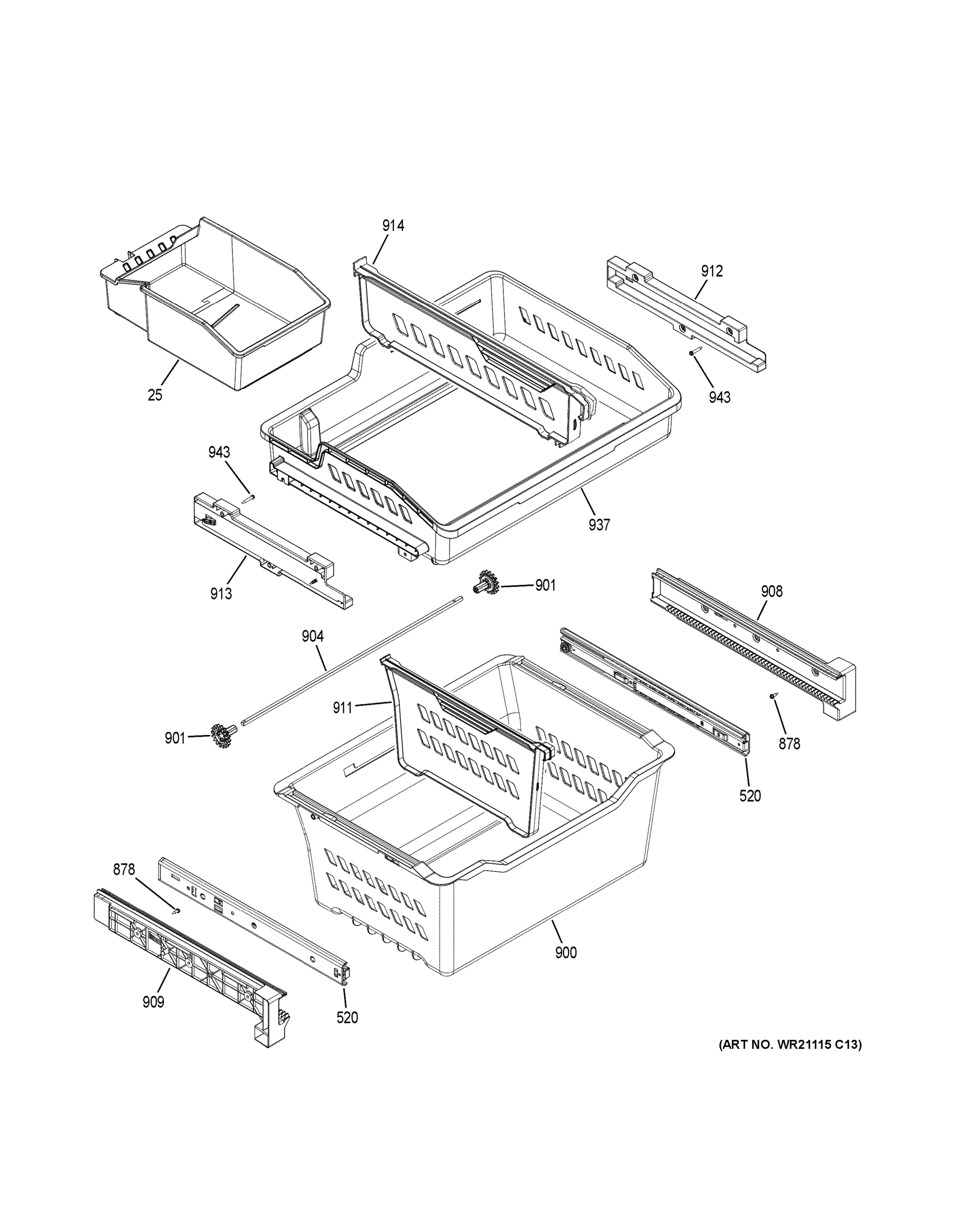 FREEZER SHELVES